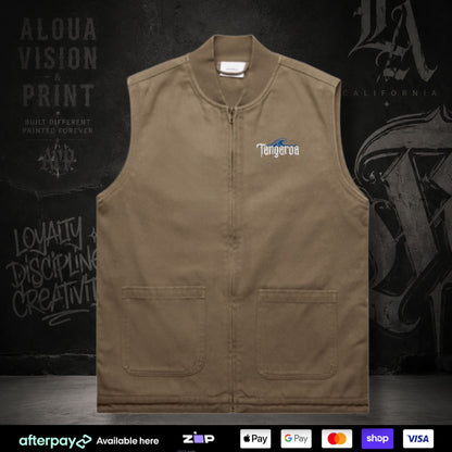 Tangaroa Canvas Vest (Adults) Aloua Vision & Print