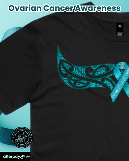 Ovarian Cancer Awareness T-Shirt (Adults) Aloua Vision & Print
