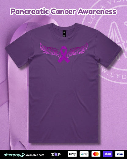 Pancreatic Cancer Awareness T-Shirt (Adults) Aloua Vision & Print