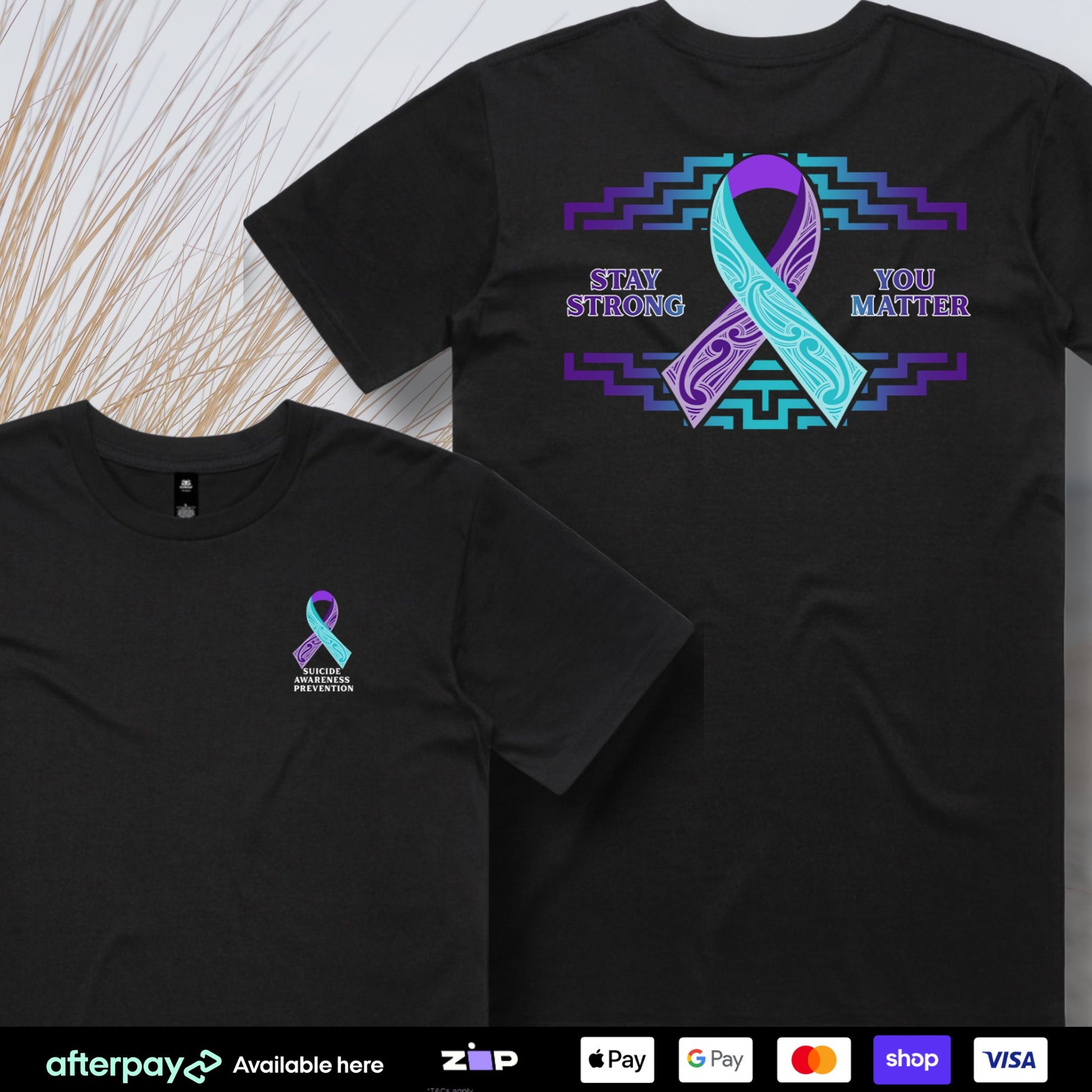 Suicide Awareness T-Shirt (Adults) Aloua Vision & Print