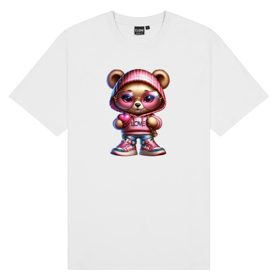 Hip Hop Maori Teddy Tee (Kids) Aloua Vision & Print