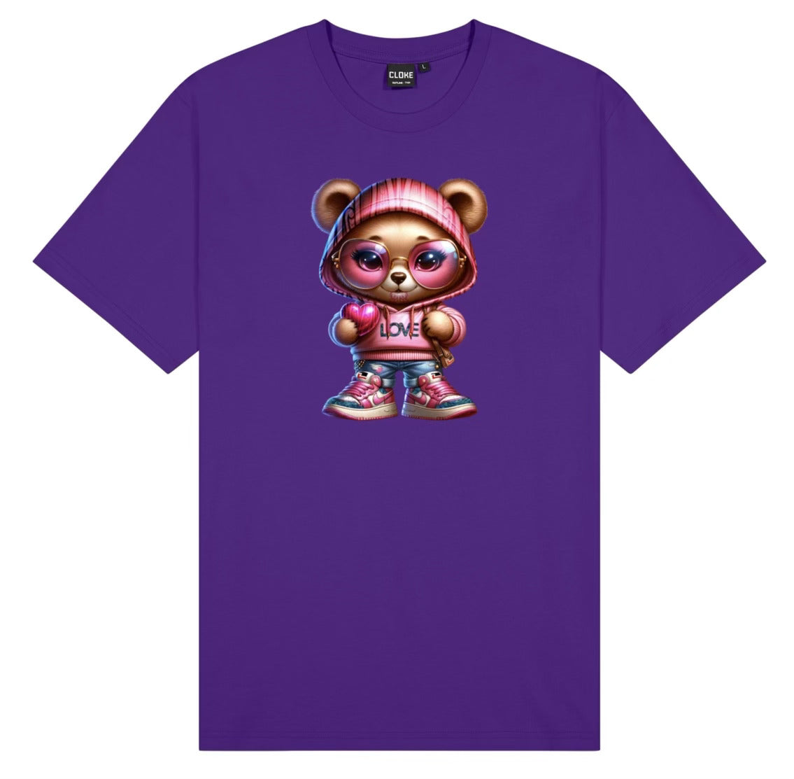 Hip Hop Maori Teddy Tee (Kids) Aloua Vision & Print