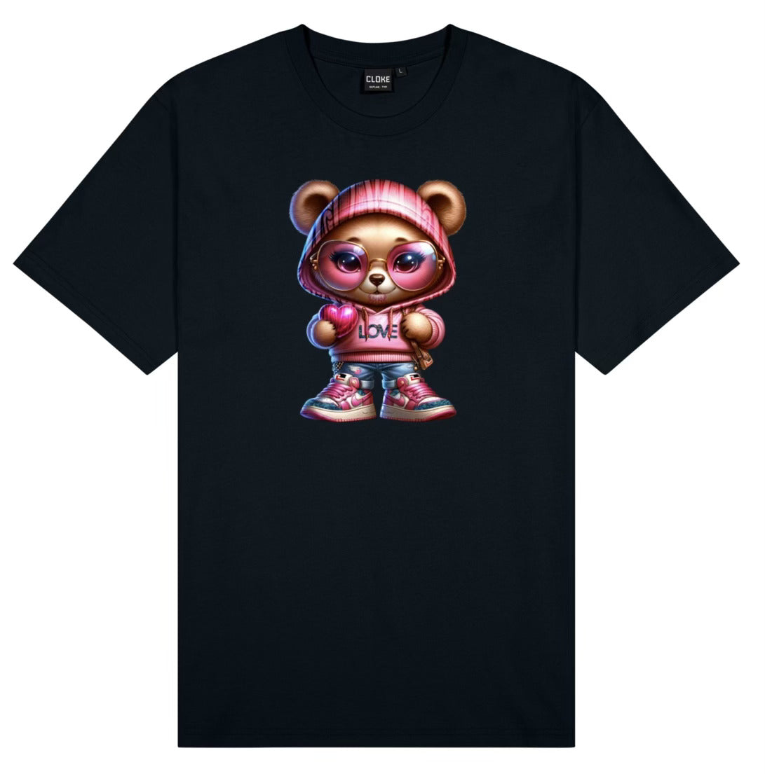 Hip Hop Maori Teddy Tee (Kids) Aloua Vision & Print