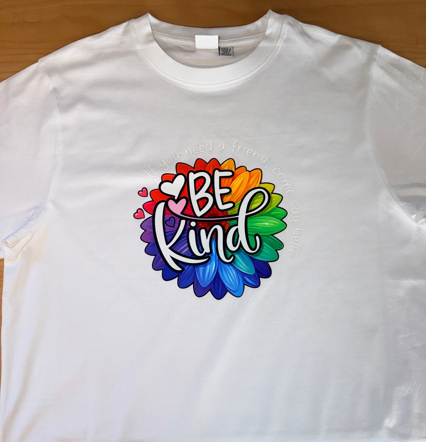T-Shirt - Be Kind (Size Small) Aloua Vision & Print