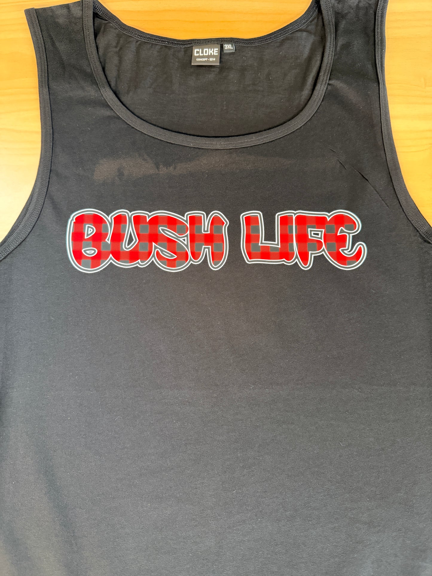 Singlet - Bush Life (Size 3XL) Aloua Vision & Print