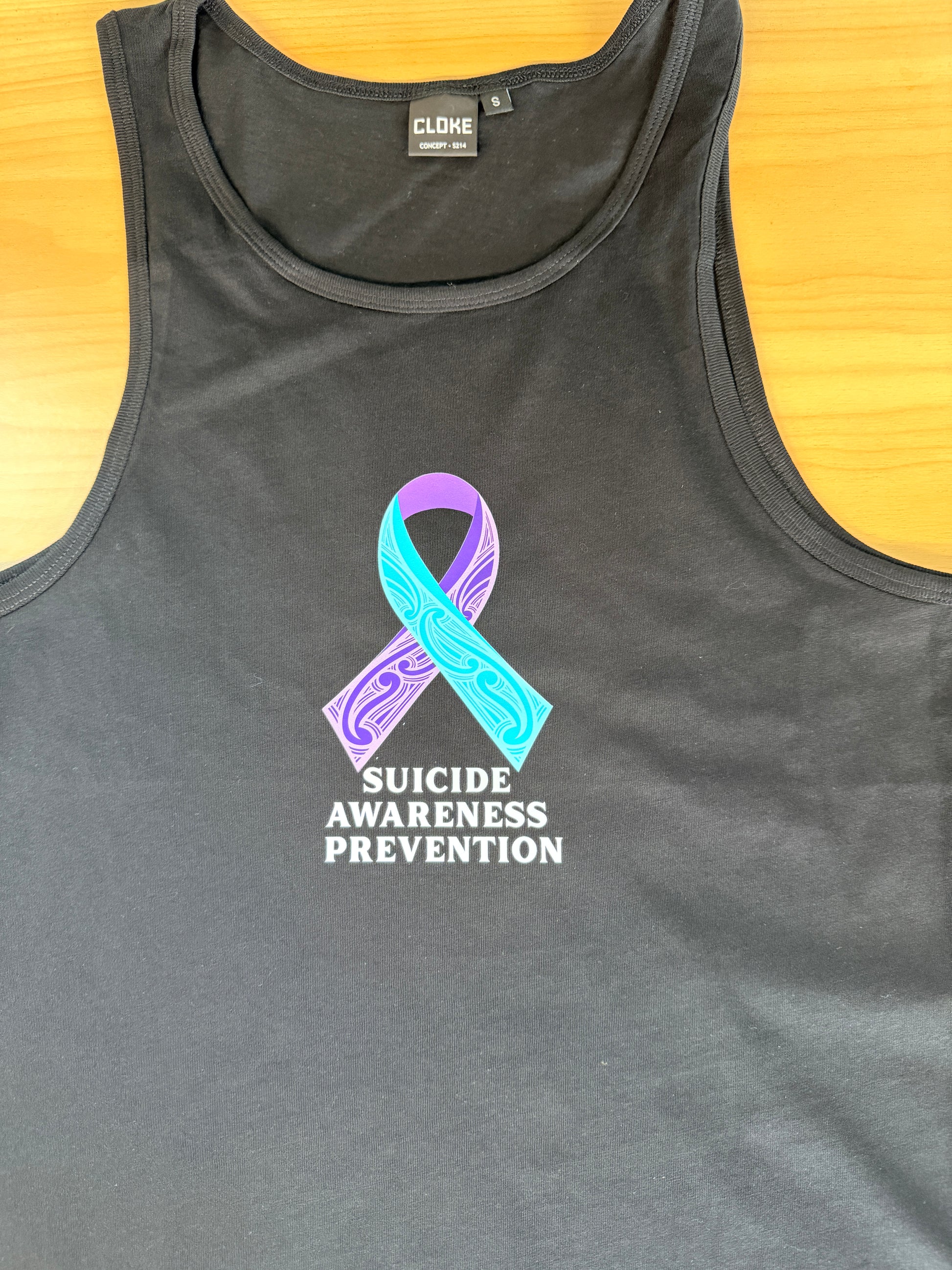 Singlet - Suicide Awareness (Size Small) Aloua Vision & Print
