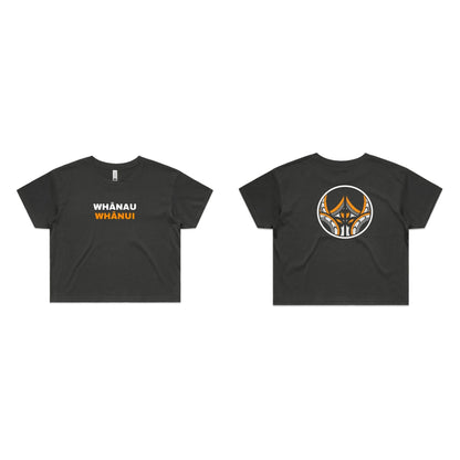 Wo's Crop Tee Aloua Vision & Print