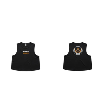 Wo's Martina Crop Tank Aloua Vision & Print