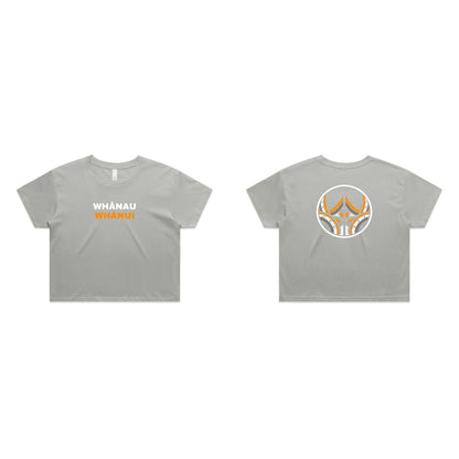 Wo's Crop Tee Aloua Vision & Print