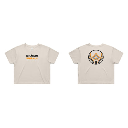 Wo's Crop Tee Aloua Vision & Print