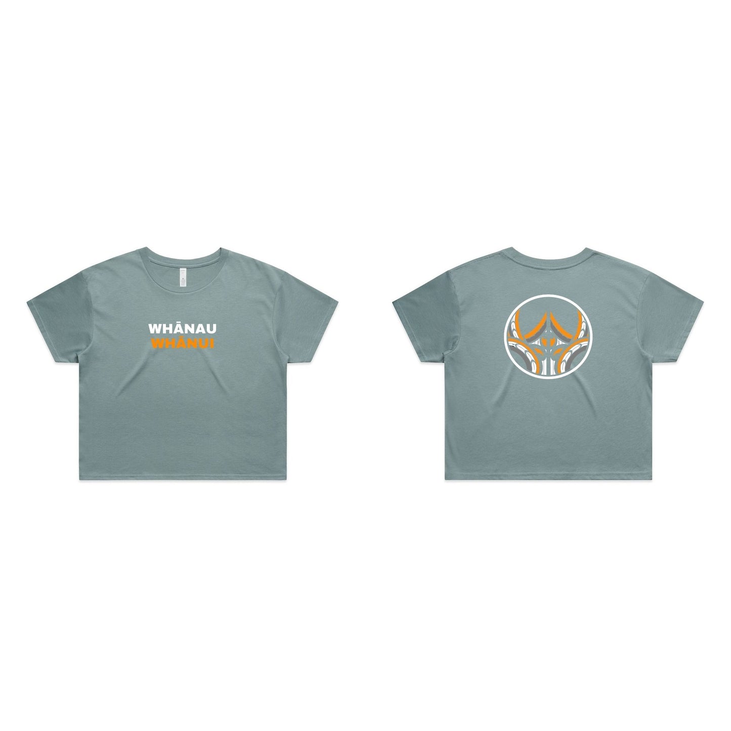 Wo's Crop Tee Aloua Vision & Print