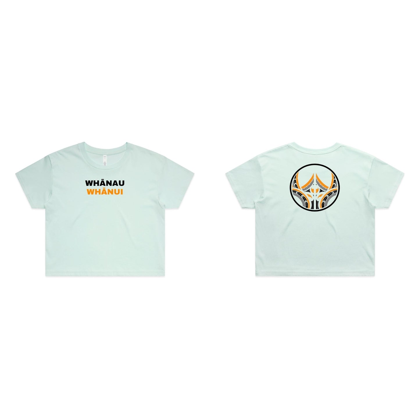 Wo's Crop Tee Aloua Vision & Print