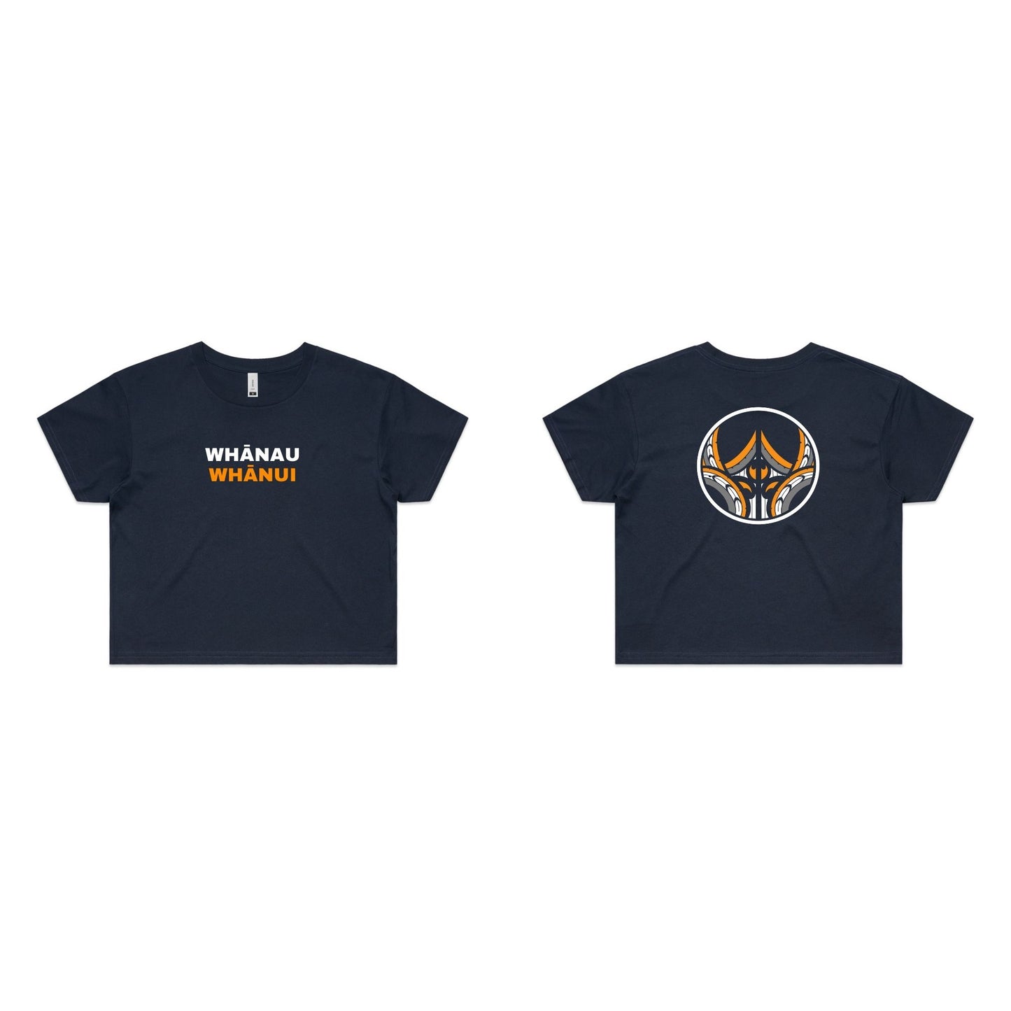 Wo's Crop Tee Aloua Vision & Print
