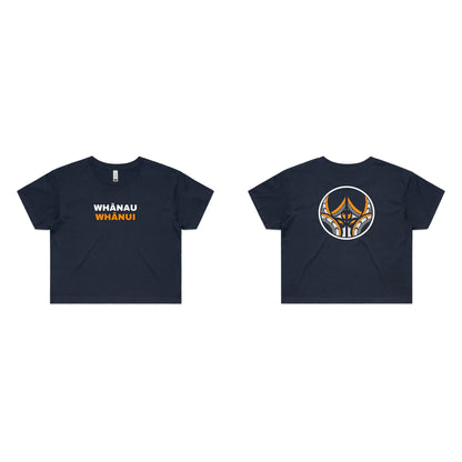 Wo's Crop Tee Aloua Vision & Print
