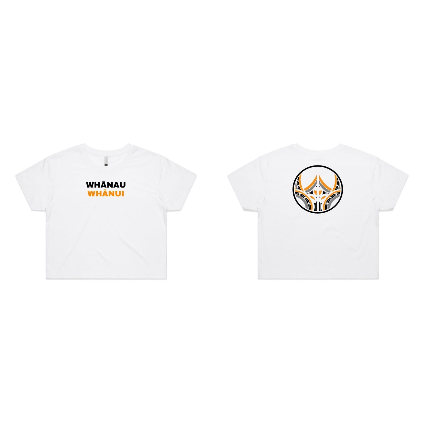 Wo's Crop Tee Aloua Vision & Print