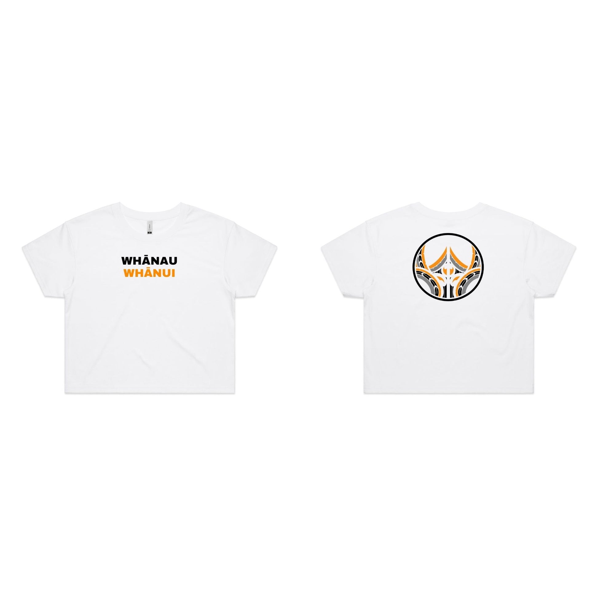 Wo's Crop Tee Aloua Vision & Print