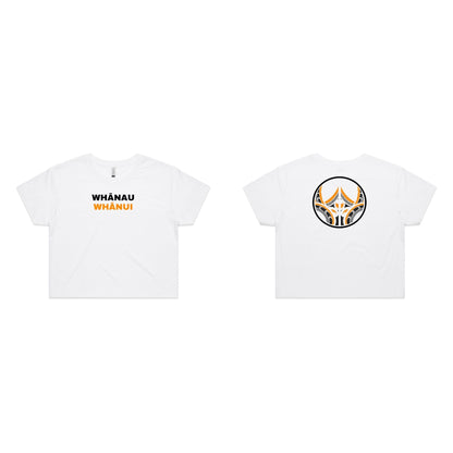 Wo's Crop Tee Aloua Vision & Print