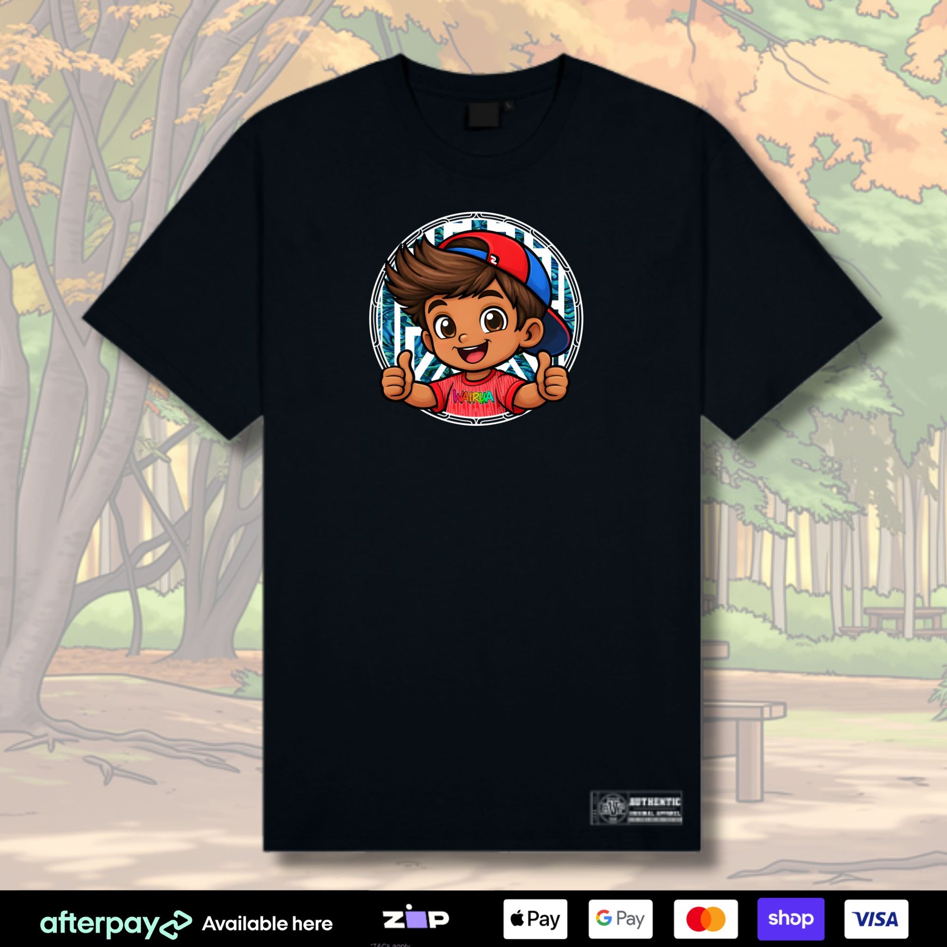 Manaia Tee (Kids) Aloua Vision & Print