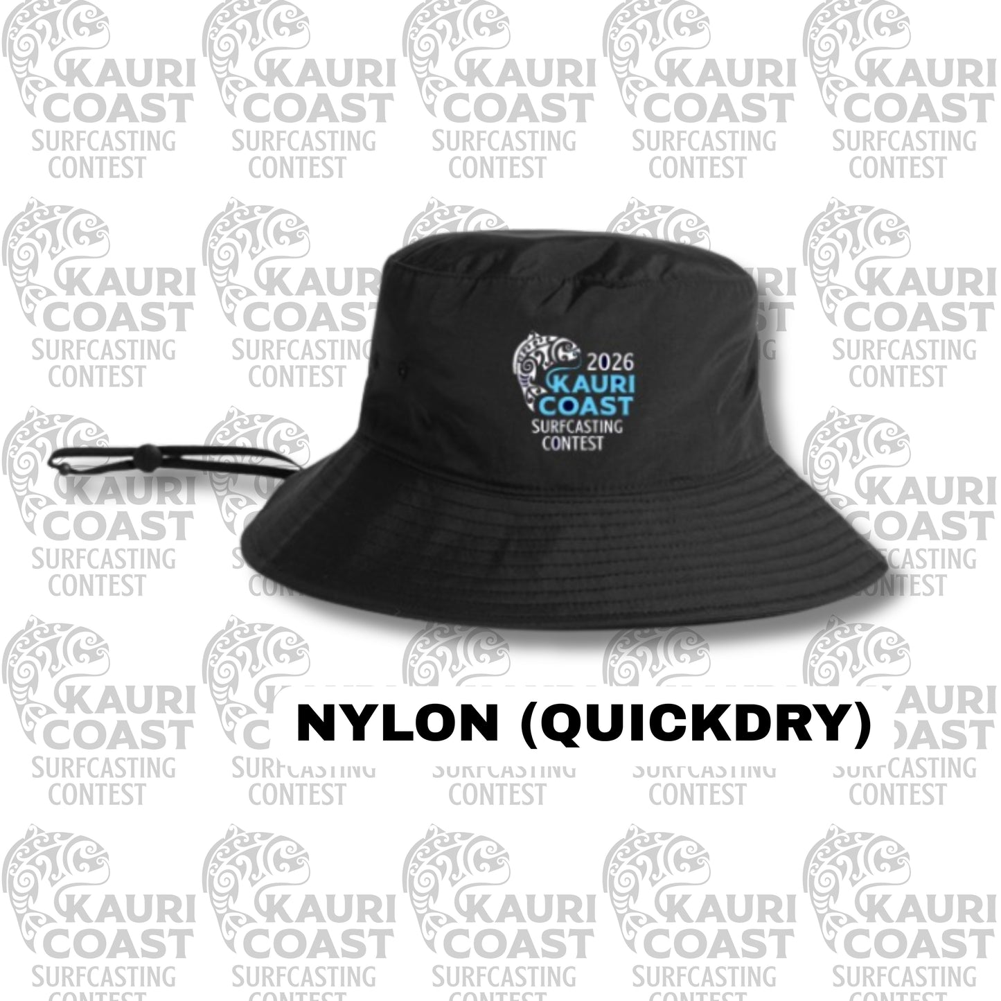 Kauri Coast Fishing Bucket Hat (Nylon) Aloua Vision & Print