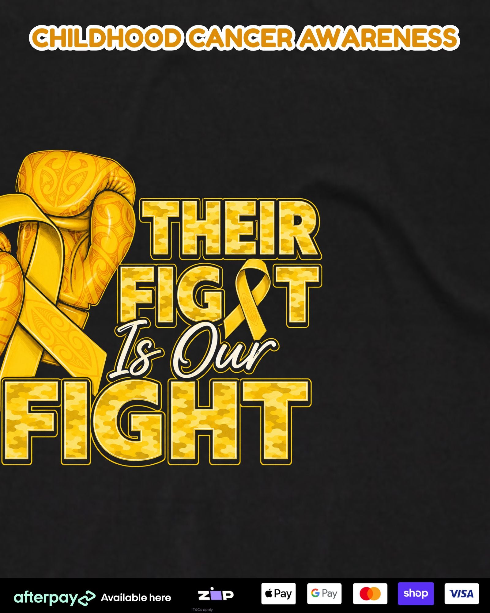 Childhood Cancer Awareness (Adults) Aloua Vision & Print