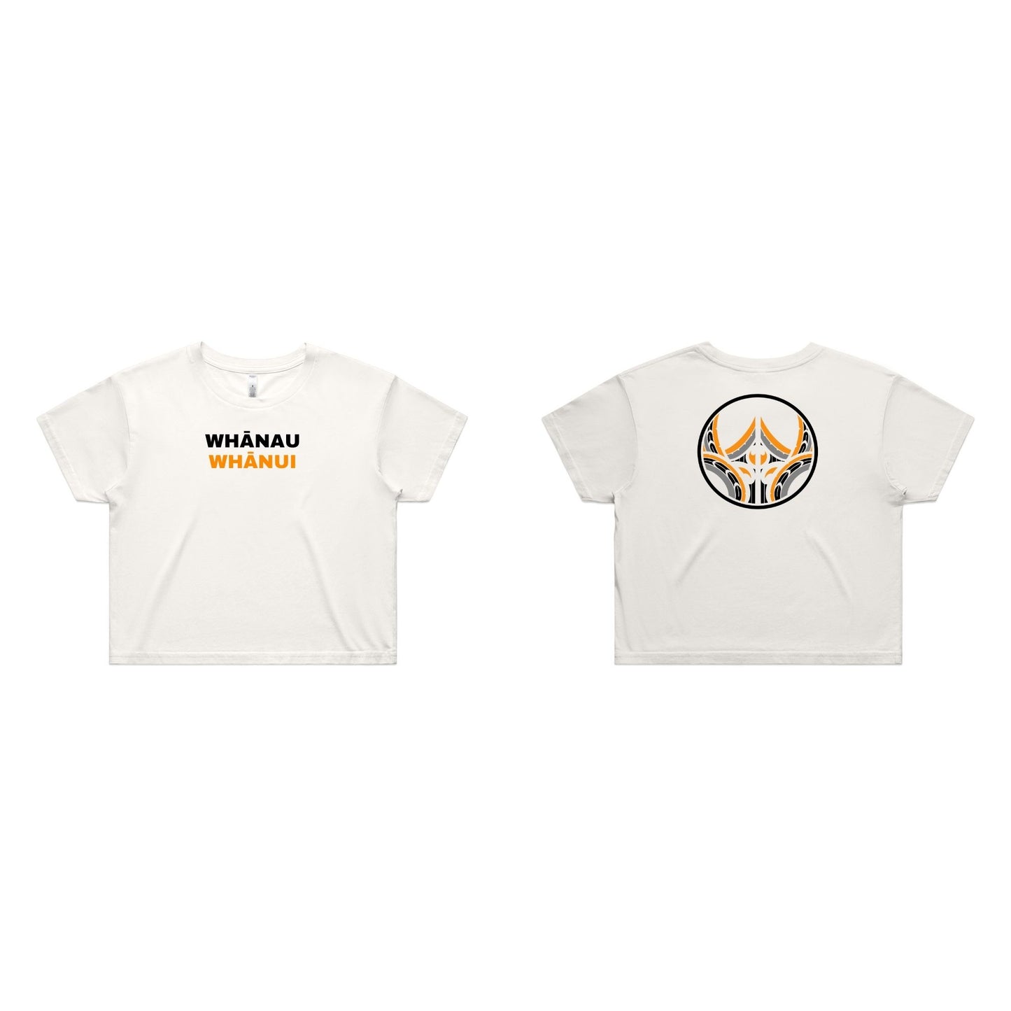 Wo's Crop Tee Aloua Vision & Print