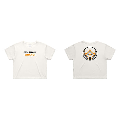 Wo's Crop Tee Aloua Vision & Print