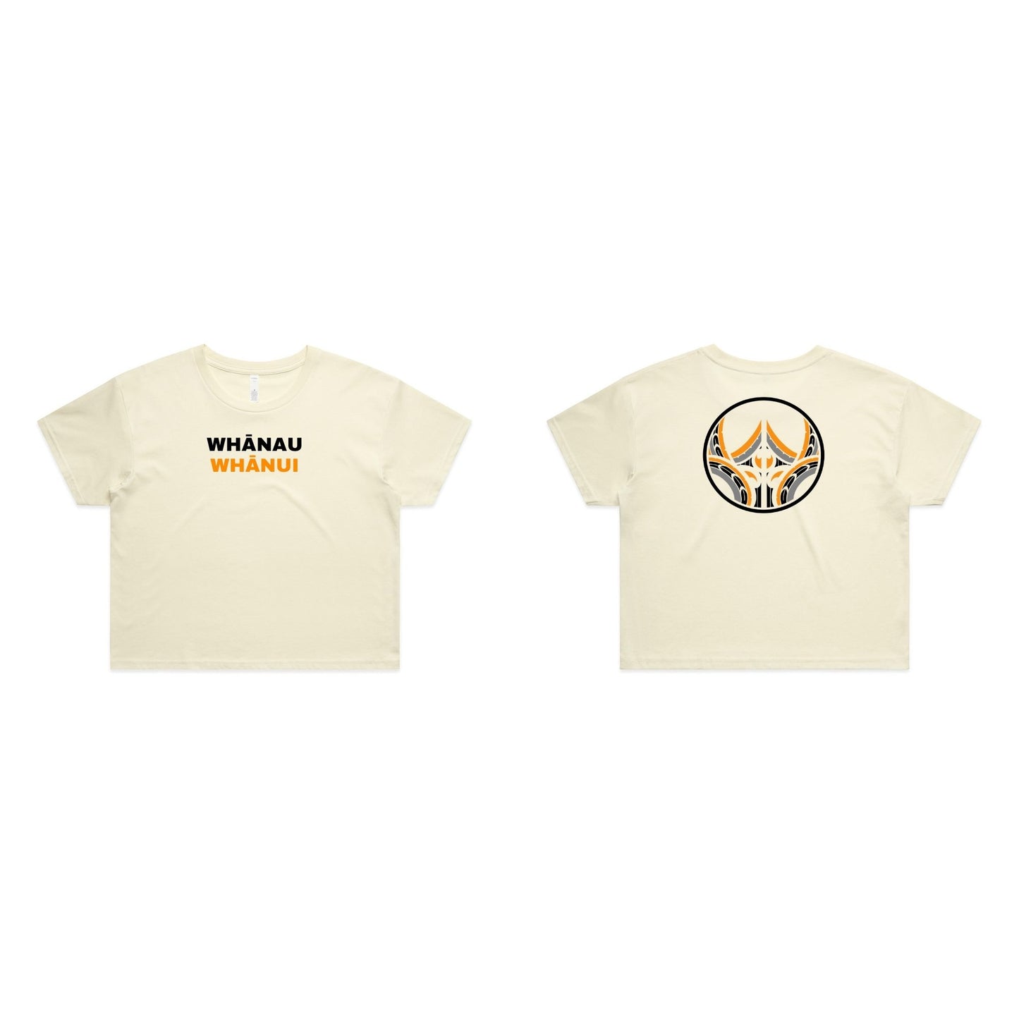 Wo's Crop Tee Aloua Vision & Print