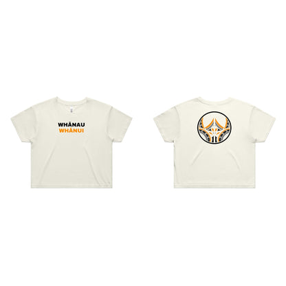 Wo's Crop Tee Aloua Vision & Print