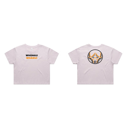 Wo's Crop Tee Aloua Vision & Print