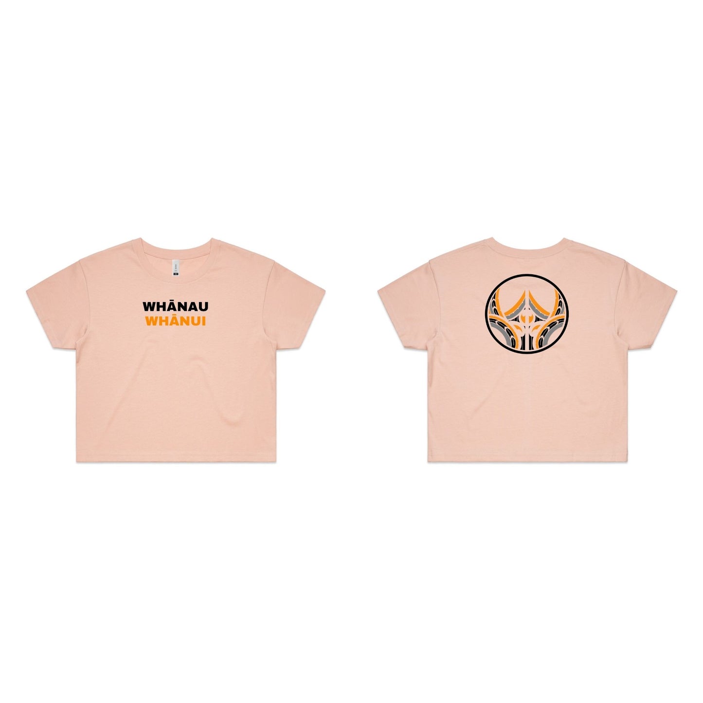 Wo's Crop Tee Aloua Vision & Print