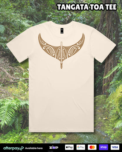 Tangata Toa Tee (Adults) Aloua Vision & Print