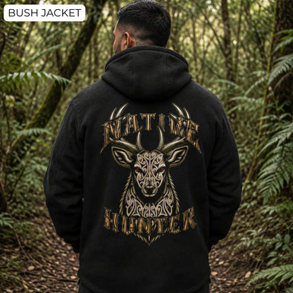 Native Hunter Windproof Fleece - Stag (Adults) Aloua Vision & Print