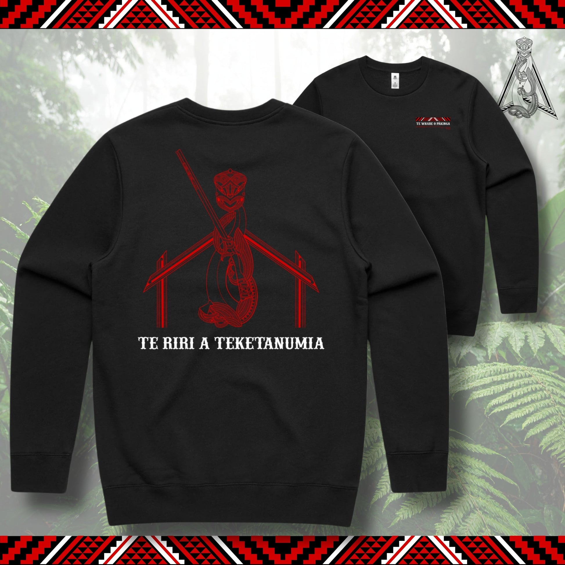 Pākinga Crewneck Aloua Vision & Print