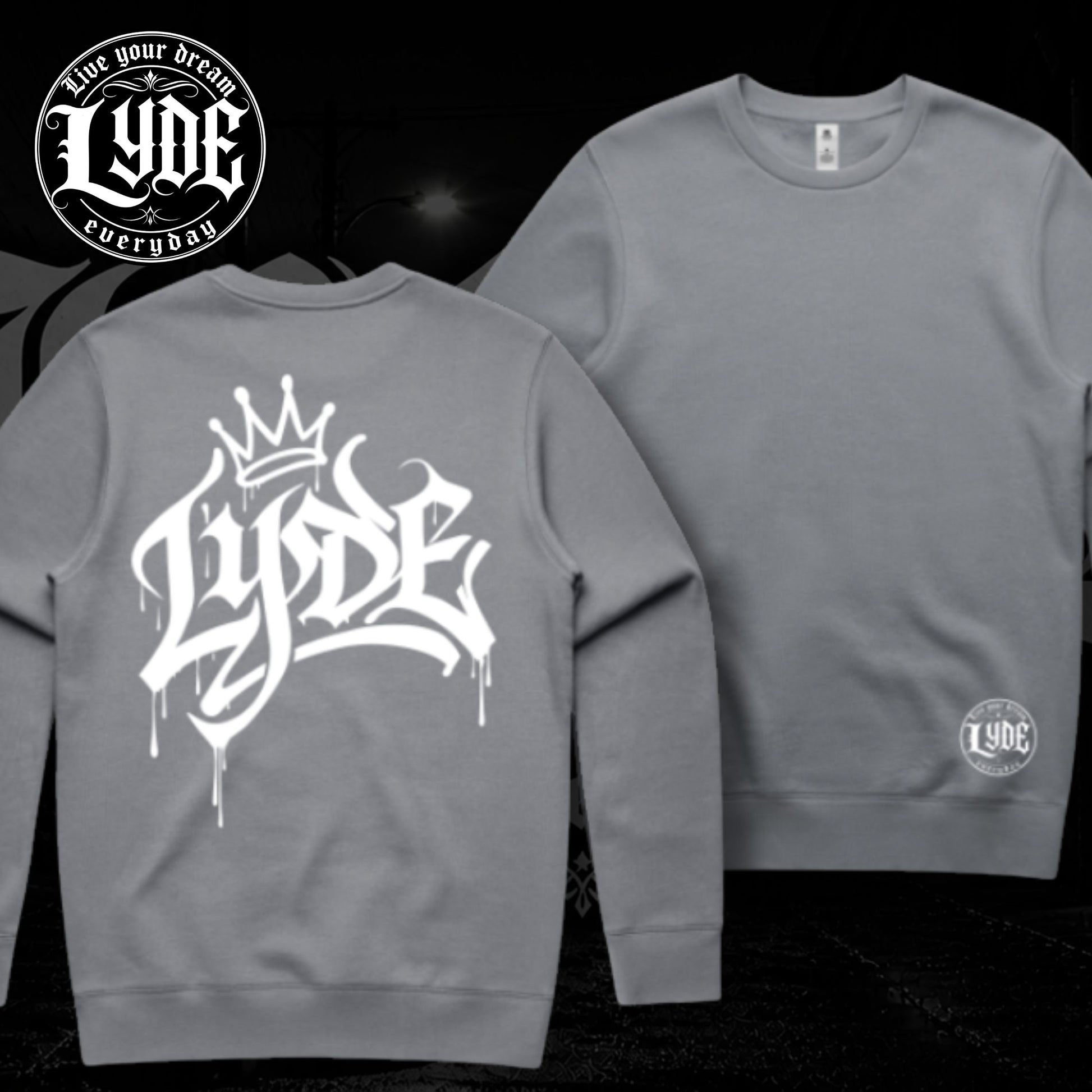 LYDE Crew Gravel LYDE Clothing