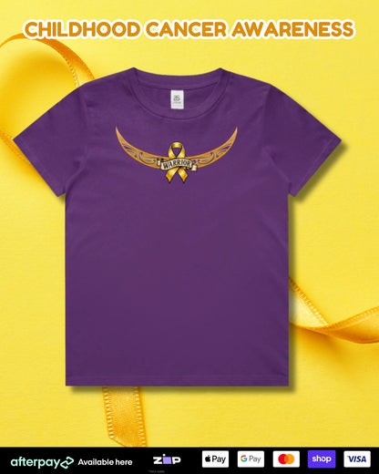 Childhood Cancer Awareness (Kids) Aloua Vision & Print