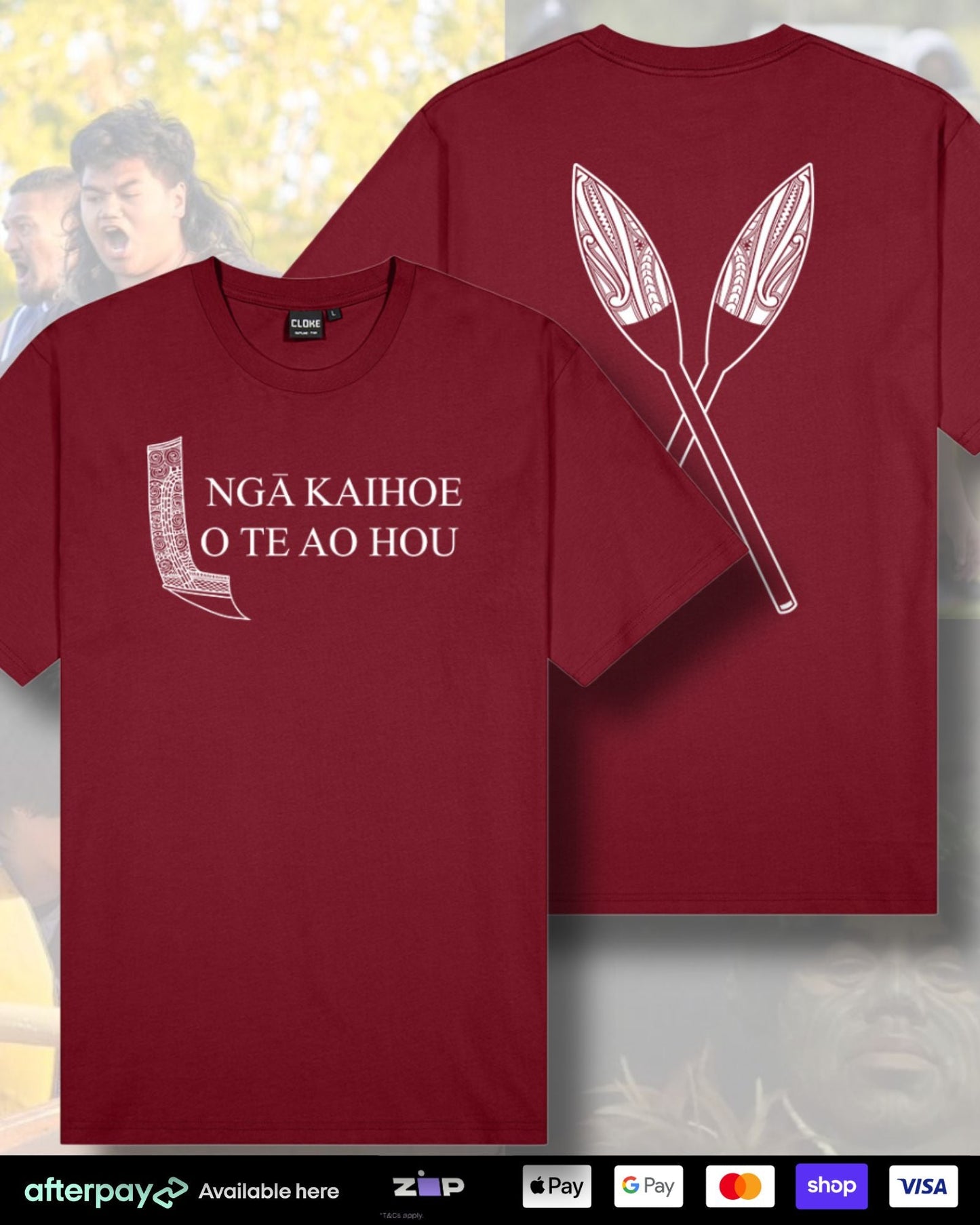 Ngā Kaihoe O Te Ao Hou - T-Shirt (Adults) Aloua Vision & Print