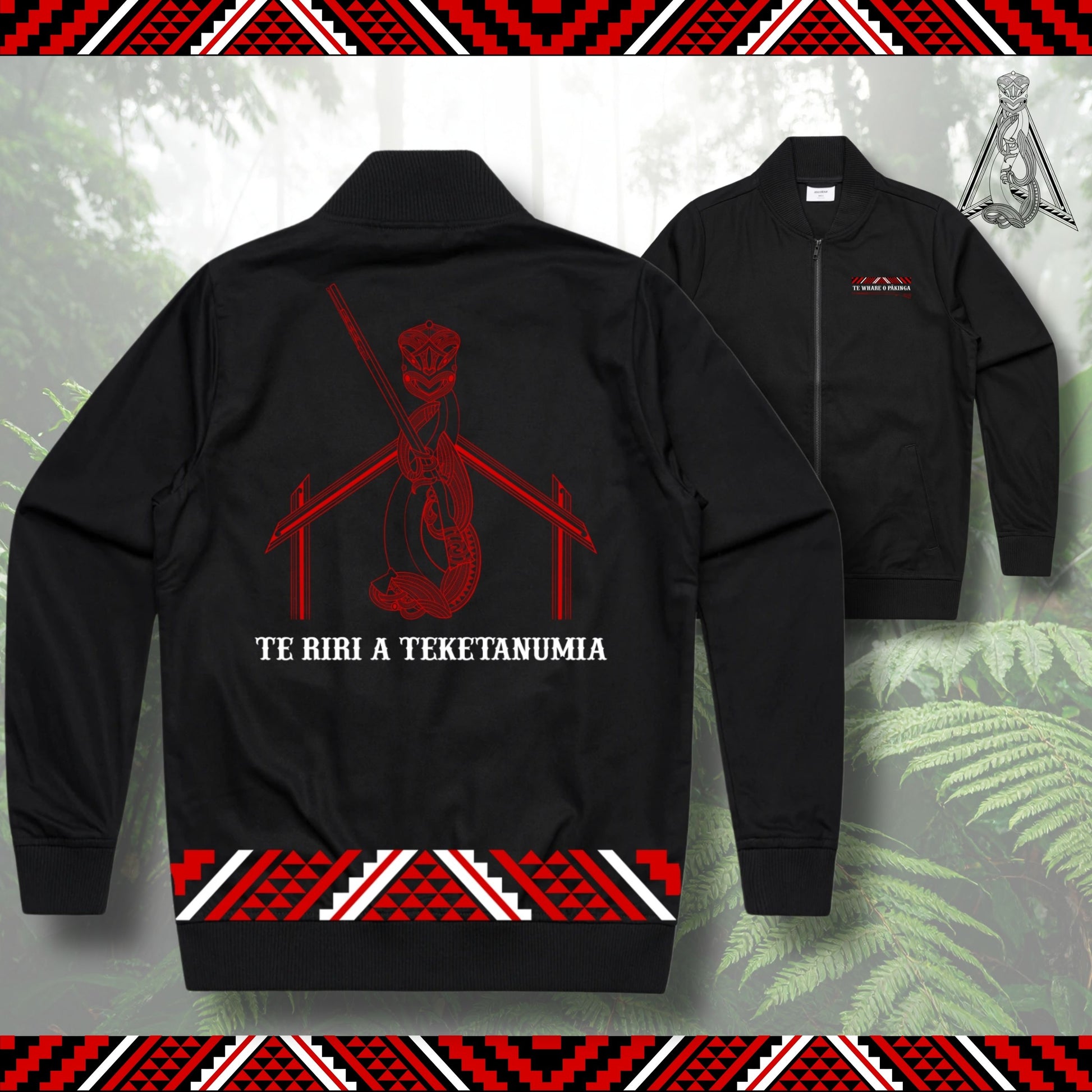Pākinga Bomber Jacket Aloua Vision & Print
