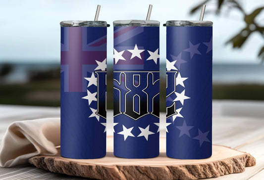 Cook Island 682 Blue - 20oz Tumbler LYDE Clothing