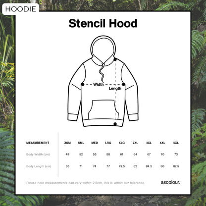Native Hunter - Stag STANDARD Hoodie (Adults) Aloua Vision & Print