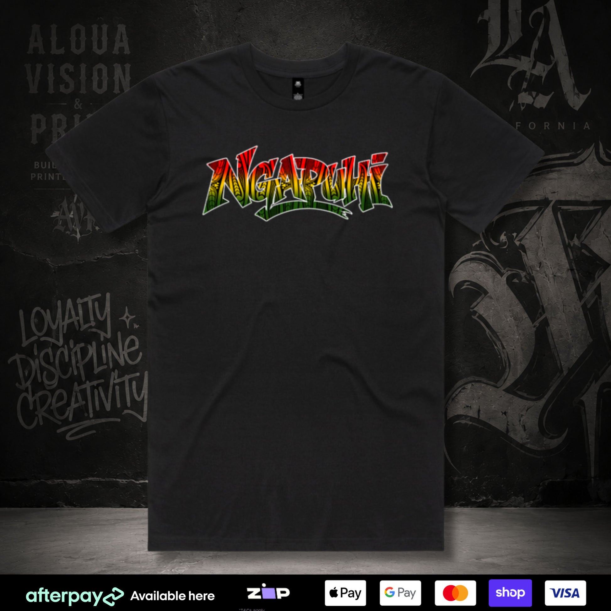 Ngapuhi Rasta Tee (Adults) Aloua Vision & Print