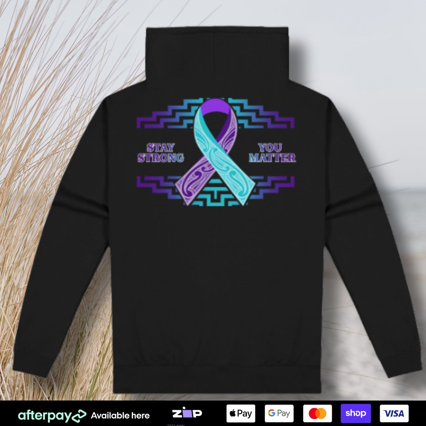 Suicide Awareness Hoodie (Adults) Aloua Vision & Print