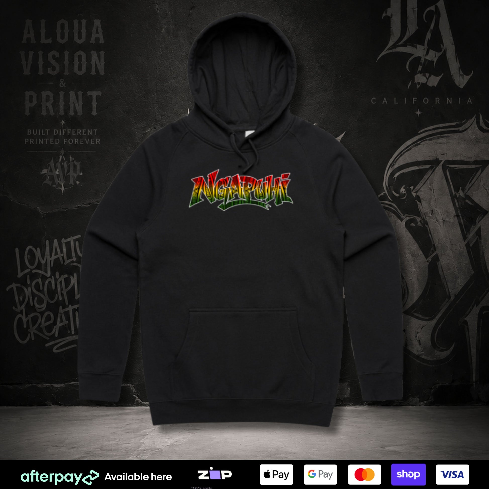 Ngapuhi Rasta Hoodie (Adults) Aloua Vision & Print