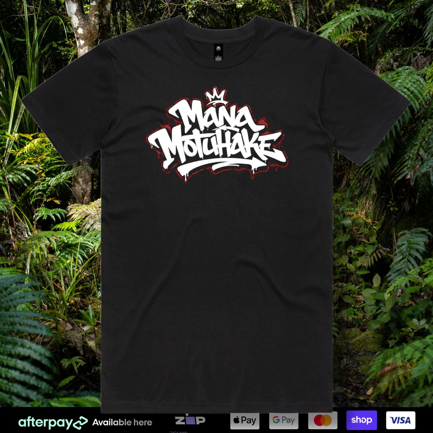 Mana Motuhake T-Shirt (Adults) Aloua Vision & Print