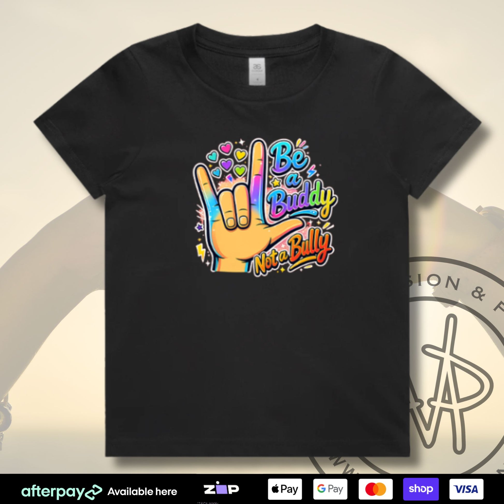 Be a Buddy not a Bully (Adults) Aloua Vision & Print
