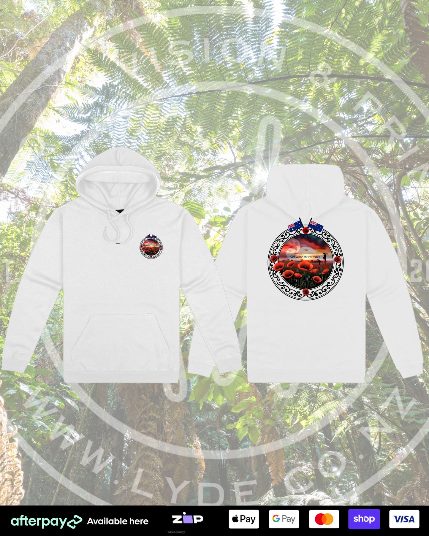 ANZAC Remembrance Hoodie