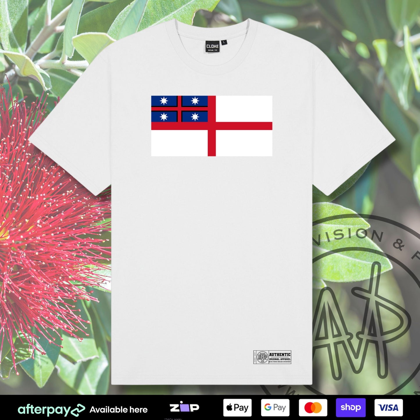 He Whakaputanga T-Shirt (Adults) Aloua Vision & Print