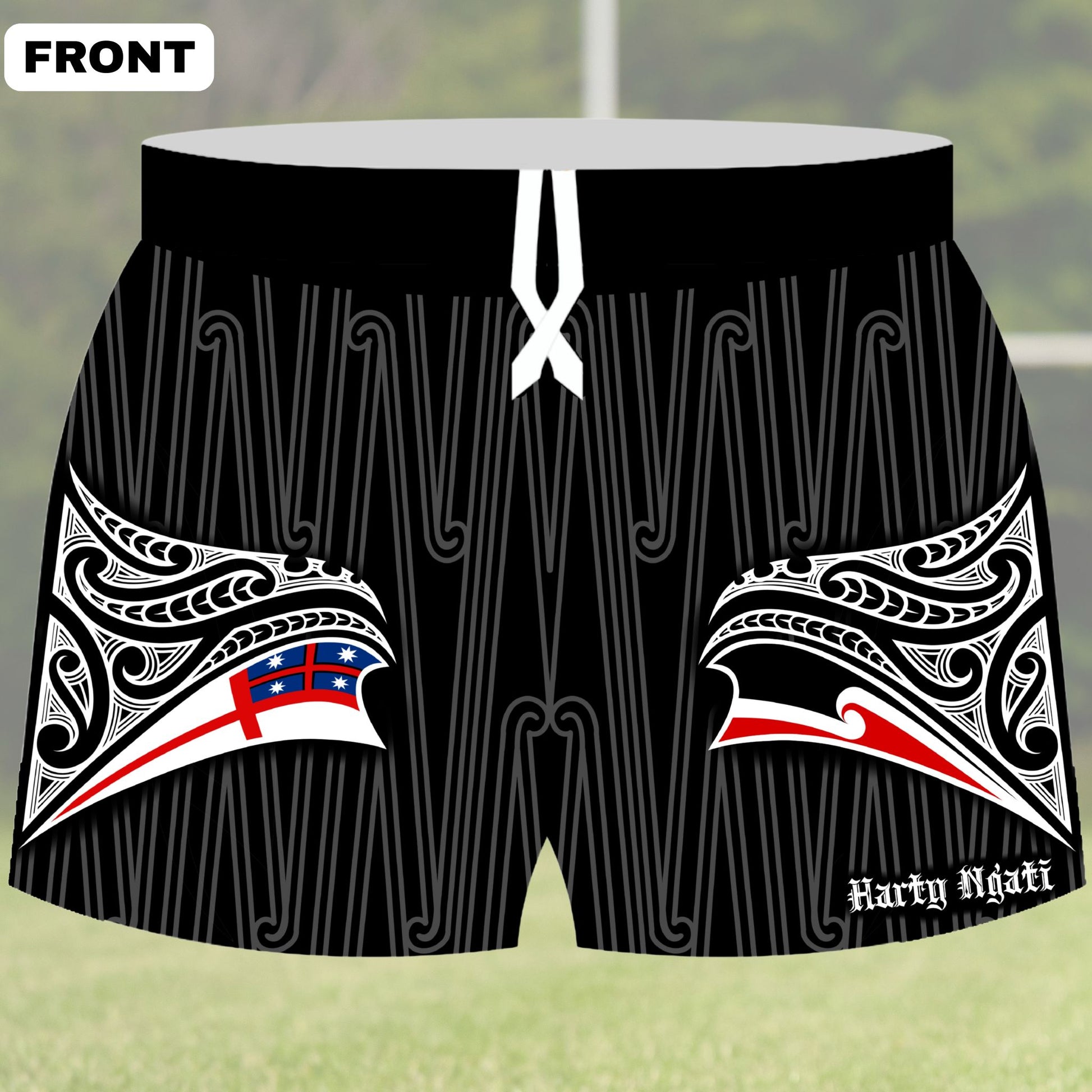 Harty Ngati Rugby Shorts [PRE-ORDER] Aloua Vision & Print