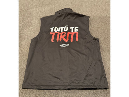 2XL Softshell Vest - Toitu Te Tiriti