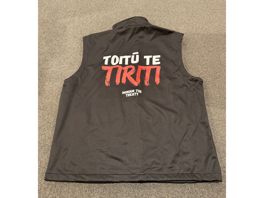 2XL Softshell Vest - Toitu Te Tiriti