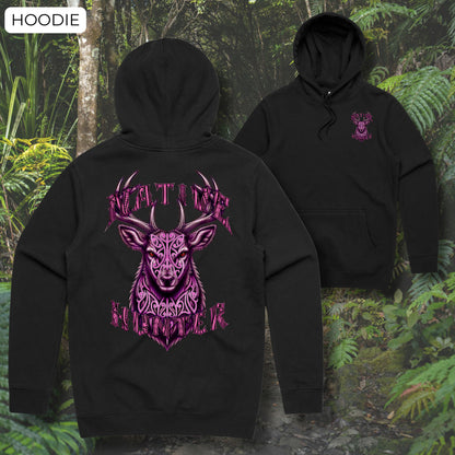 Native Hunter STAG - HEAVY Hoodie (Adults) Aloua Vision & Print